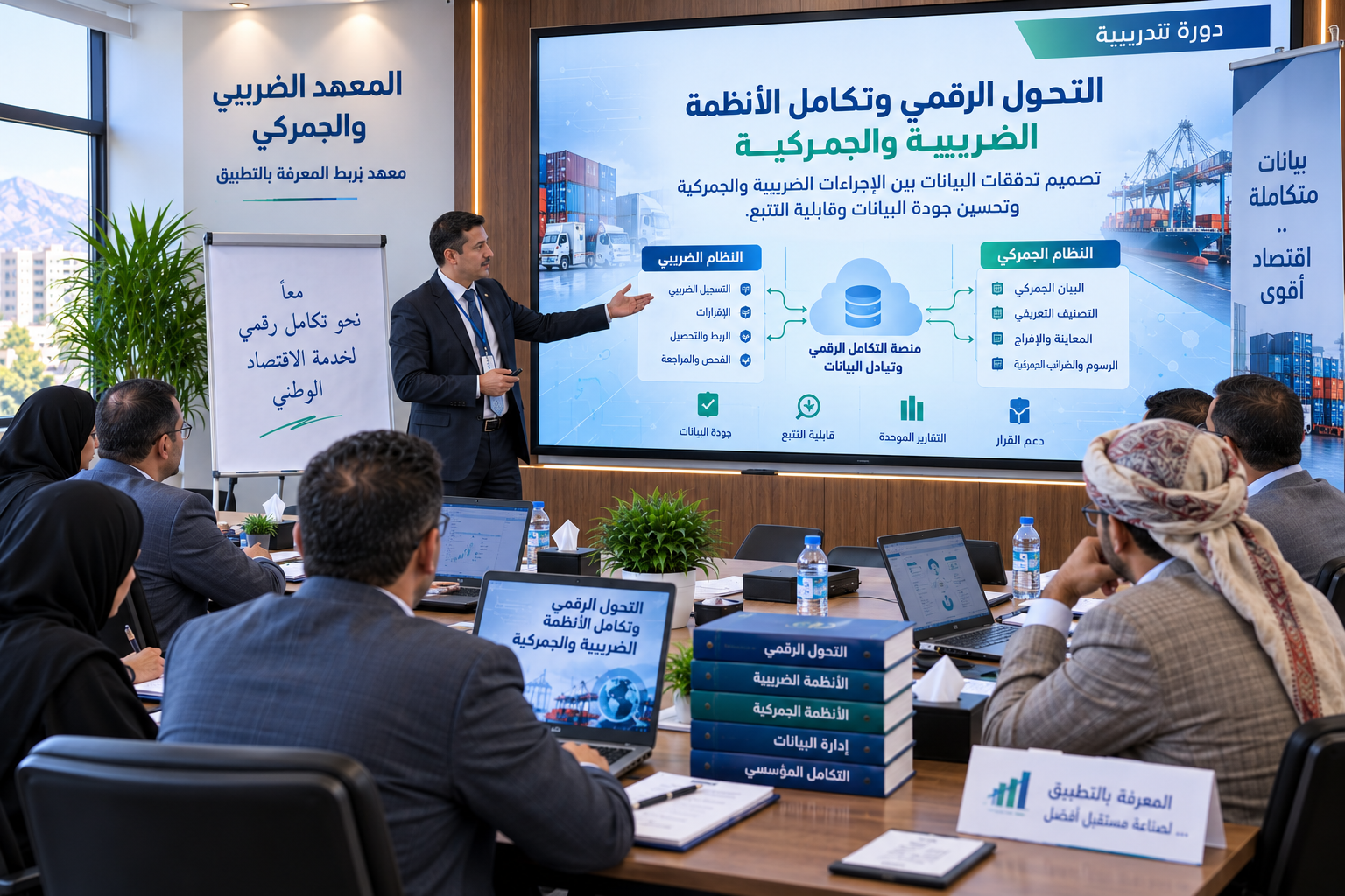 التحول الرقمي وتكامل الأنظمة الضريبية والجمركية